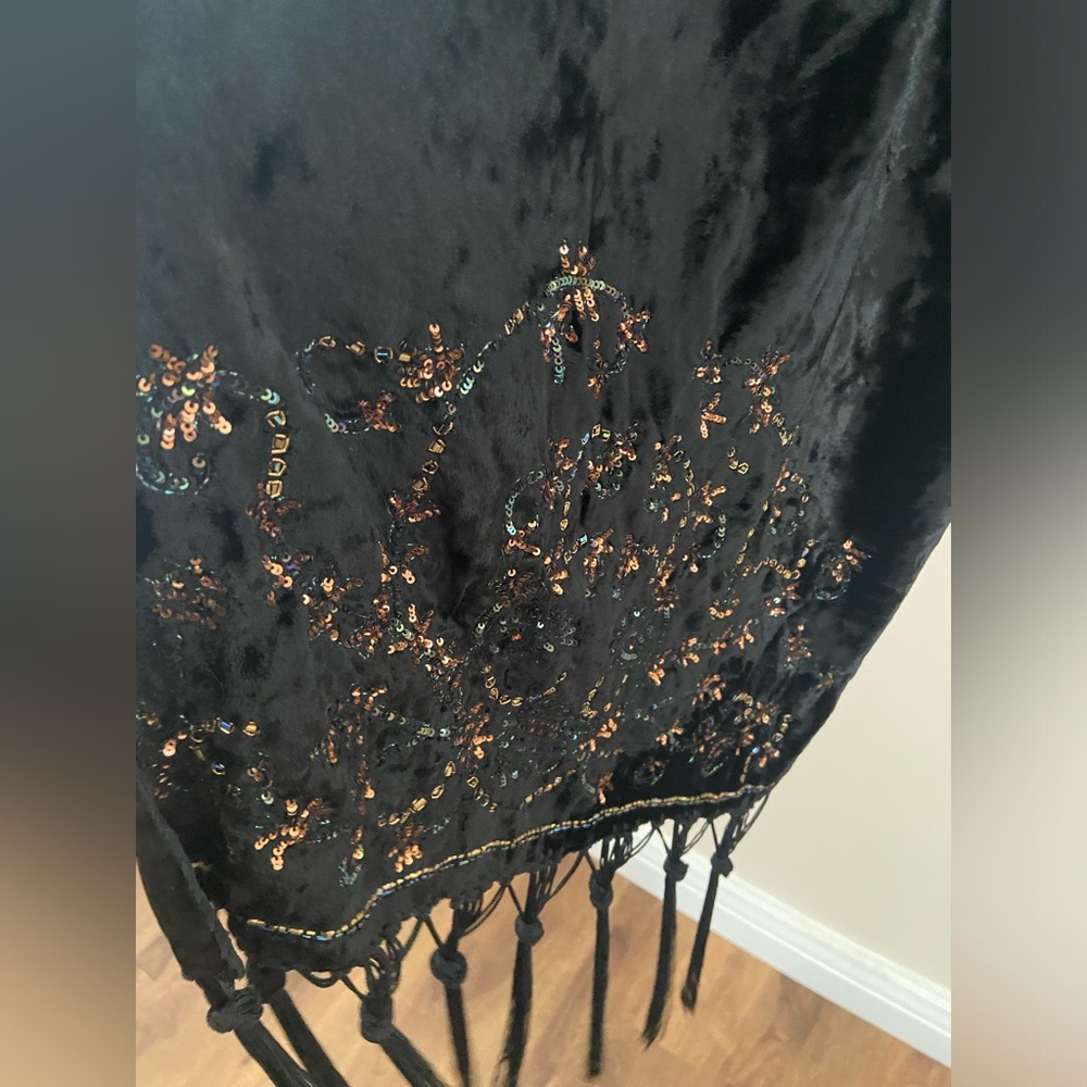 Adrienne Landau 100% silk shawl, scarf wrap, made in India - Picture 3 of 14